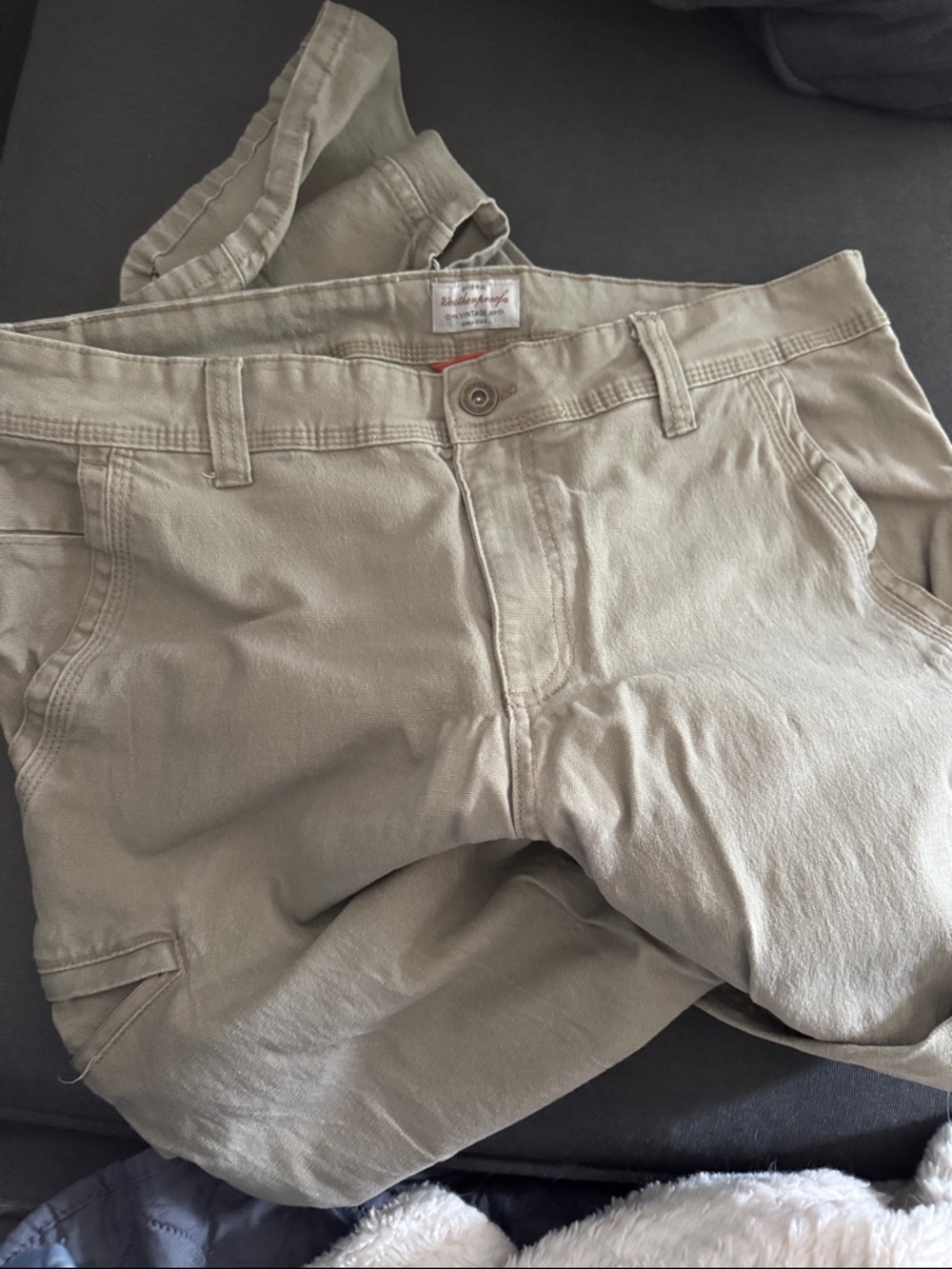 Men's Casual Khaki Pants - Neutral Tan
